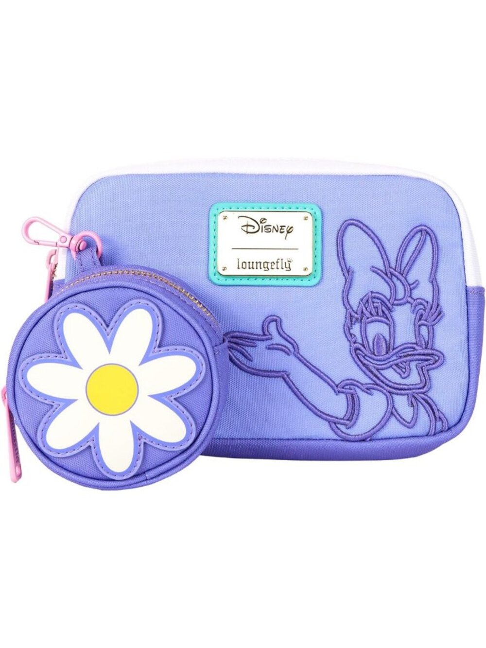 Chic Nylon Sling Bag featuring Disney's Daisy Duck | Stylish & Functional
